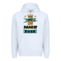 White world's best papaw ever Premium Hoodie - Jasminsmagicworld