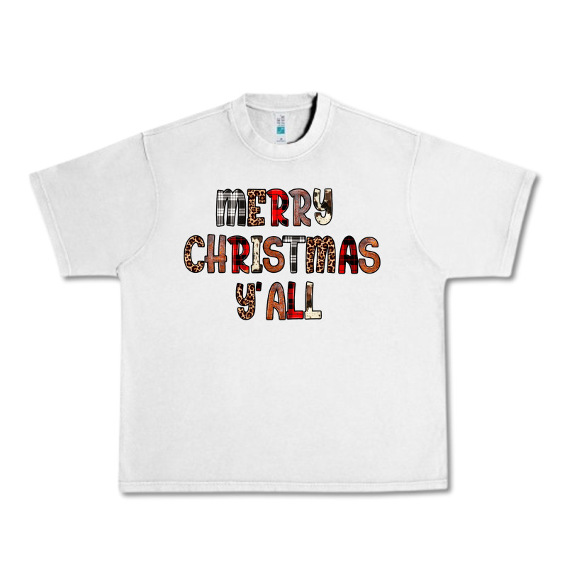 Merry Christmas Y All Urban Heavy Tee by JahusDesignShop | Teevron