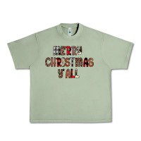 Oil Green merry christmas y all Urban Heavy Tee - JahusDesignShop