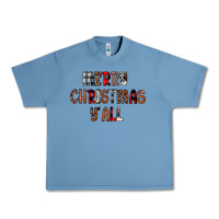 Pebble Blue merry christmas y all Urban Heavy Tee - JahusDesignShop