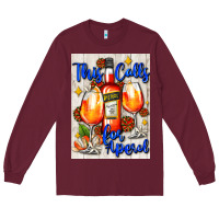 Burgundy this calls for aperol   air freshener Long Sleeve Tee - AdoDesignShop