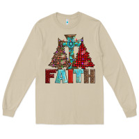 Mushroom cross and christmas trees Long Sleeve Tee - AdoDesignShop