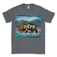 Charcoal Heather papa bear tumbler Classic Tee - Artiststas