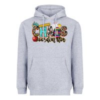 Heather Grey chaos coordinator Heavyweight Hoodie - NancyCooperArtShop