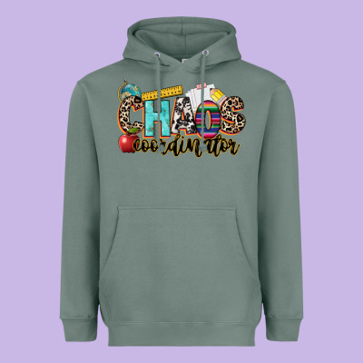Chaos Coordinator Heavyweight Hoodie Designed By Nancycooperartshop