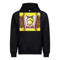 Black raising ballers with baseball and softball leopard tumbler tbs Urban Hoodie - TumblerDesignByShophia