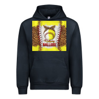 Navy raising ballers with baseball and softball leopard tumbler tbs Urban Hoodie - TumblerDesignByShophia