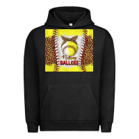 Pigment Black raising ballers with baseball and softball leopard tumbler tbs Urban Hoodie - TumblerDesignByShophia