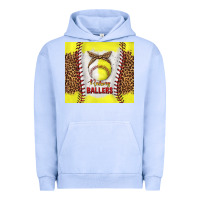 Pigment Grape Ice raising ballers with baseball and softball leopard tumbler tbs Urban Hoodie - TumblerDesignByShophia