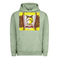 Pigment Oil Green raising ballers with baseball and softball leopard tumbler tbs Urban Hoodie - TumblerDesignByShophia