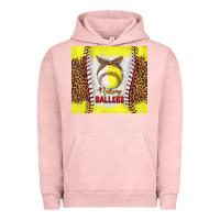 Pigment Salmon raising ballers with baseball and softball leopard tumbler tbs Urban Hoodie - TumblerDesignByShophia