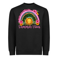 Black summer vibes  rainbow Heavyweight Sweatshirt - HRA Design Shop