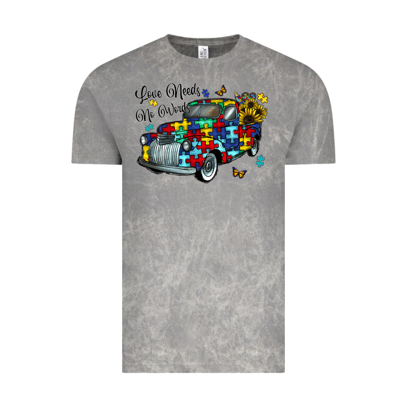 Love Needs No Words Vintage Tee by CowhideDigitalArt | Teevron