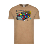 Vintage Coffee love needs no words Vintage Tee - CowhideDigitalArt