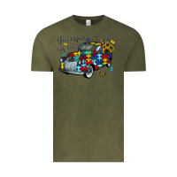 Vintage Olive love needs no words Vintage Tee - CowhideDigitalArt