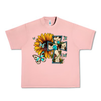 Salmon cross with sunflower Urban Heavy Tee - JahusDesignShop