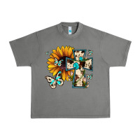 Tornado cross with sunflower Urban Heavy Tee - JahusDesignShop