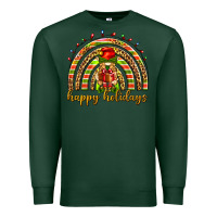Sports Green Happy holidays elf gnome Premium Sweatshirt - NancyCooperArtShop