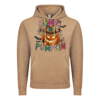 Vintage Coffee howdy pumpkin Vintage Hoodie - CowhideDigitalArt