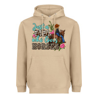 Mushroom just a girl who loves horses Heavyweight Hoodie - MaliasSmallBusiness