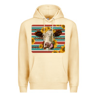 Pina Colada serape leopard hereford cattle mousepad Premium Hoodie - Jasminsmagicworld