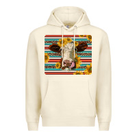 Sandshell serape leopard hereford cattle mousepad Premium Hoodie - Jasminsmagicworld