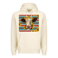Tofu serape leopard hereford cattle mousepad Premium Hoodie - Jasminsmagicworld