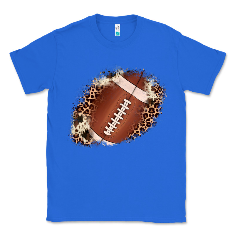 Football Cowhide Leopard Patch Classic Tee by JahusDesignShop | Teevron