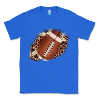 True Royal football cowhide leopard patch Classic Tee - JahusDesignShop