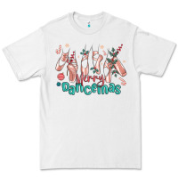 White merry dancemas christmas ballet Premium Tee - MaliasSmallBusiness