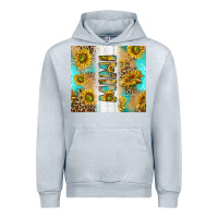 Heather Grey western mother's day mimi with turquoise and sunflowers and leopard tu Urban Hoodie - TumblerDesignByShophia
