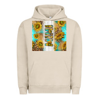 Pigment French Oak western mother's day mimi with turquoise and sunflowers and leopard tu Urban Hoodie - TumblerDesignByShophia