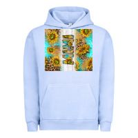 Pigment Grape Ice western mother's day mimi with turquoise and sunflowers and leopard tu Urban Hoodie - TumblerDesignByShophia