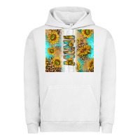 Pigment Lunar Rock western mother's day mimi with turquoise and sunflowers and leopard tu Urban Hoodie - TumblerDesignByShophia