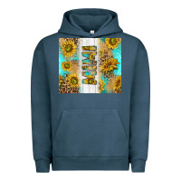 Western Mother's Day Mimi With Turquoise And Sunflowers And Leopard Tu Urban Hoodie | Teevron