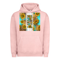 Pigment Salmon western mother's day mimi with turquoise and sunflowers and leopard tu Urban Hoodie - TumblerDesignByShophia
