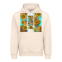 Sandshell western mother's day mimi with turquoise and sunflowers and leopard tu Urban Hoodie - TumblerDesignByShophia