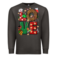 Smoke Love Nurse Christmas Premium Sweatshirt - NancyCooperArtShop