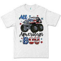 White all american boy Premium Tee - MaliasSmallBusiness