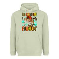 Matcha wishing i was fishing Heavyweight Hoodie - MaliasSmallBusiness