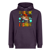 Plum wishing i was fishing Heavyweight Hoodie - MaliasSmallBusiness