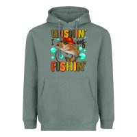 Sage wishing i was fishing Heavyweight Hoodie - MaliasSmallBusiness