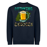 Navy drinking buddies with beer Heavyweight Sweatshirt - HRA Design Shop