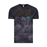 Cloud Black mama Vintage Tee - CowhideDigitalArt