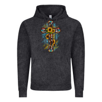 Vintage Black cross Vintage Hoodie - JahusDesignShop