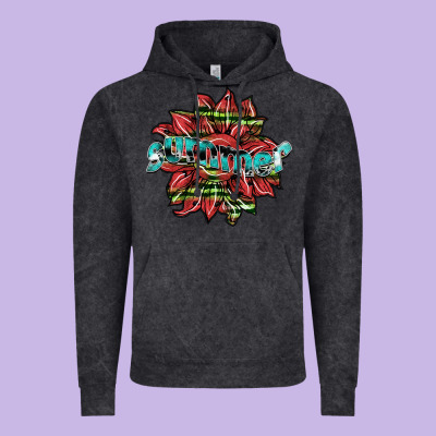 Summer Vintage Hoodie Designed By Sublimationcraftshop