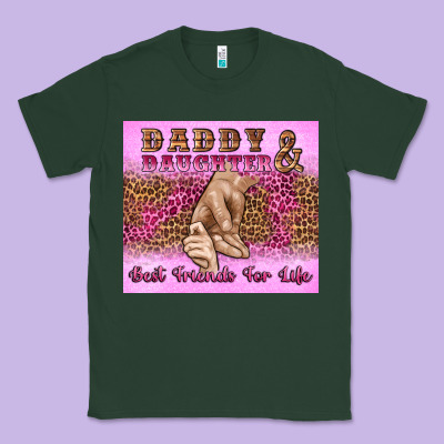 Daddy And Daughter Best Friends For Life Classic Tee Designed By Artiststas