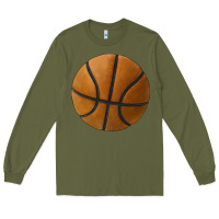 Army Green basketball ball Long Sleeve Tee - JahusDesignShop