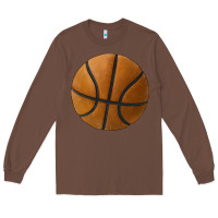 Chestnut basketball ball Long Sleeve Tee - JahusDesignShop