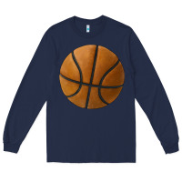 Navy basketball ball Long Sleeve Tee - JahusDesignShop